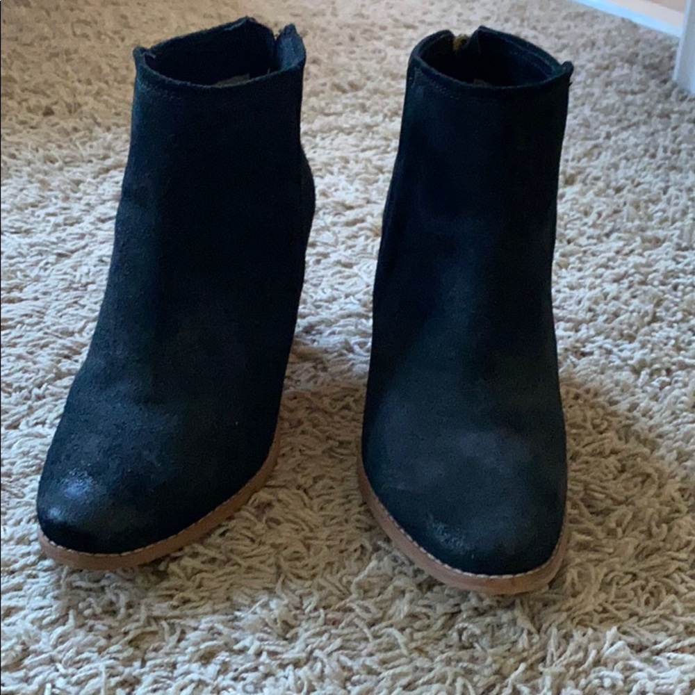 Splendid Women’s Black Suede Boots Size 7